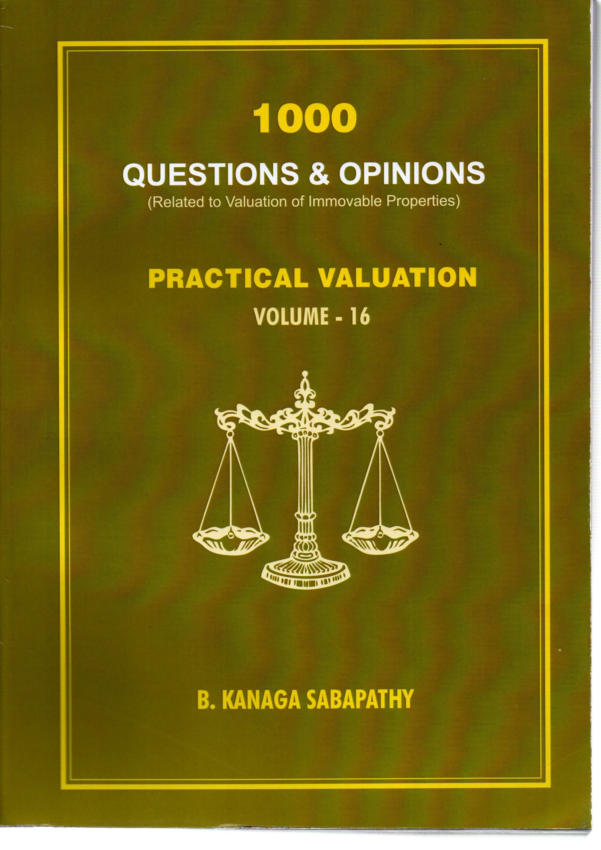 Valuation Book 10